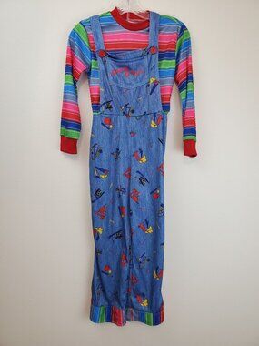 Chucky Doll Halloween Costume overalls; Spirit Halloween